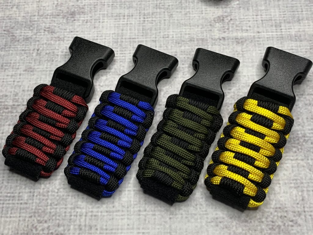Colored and Black Bands Curved Buckle